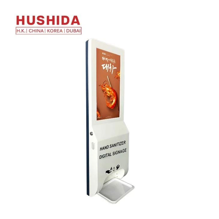 Advertising Display Automatic Hand Sanitizer Dispenser